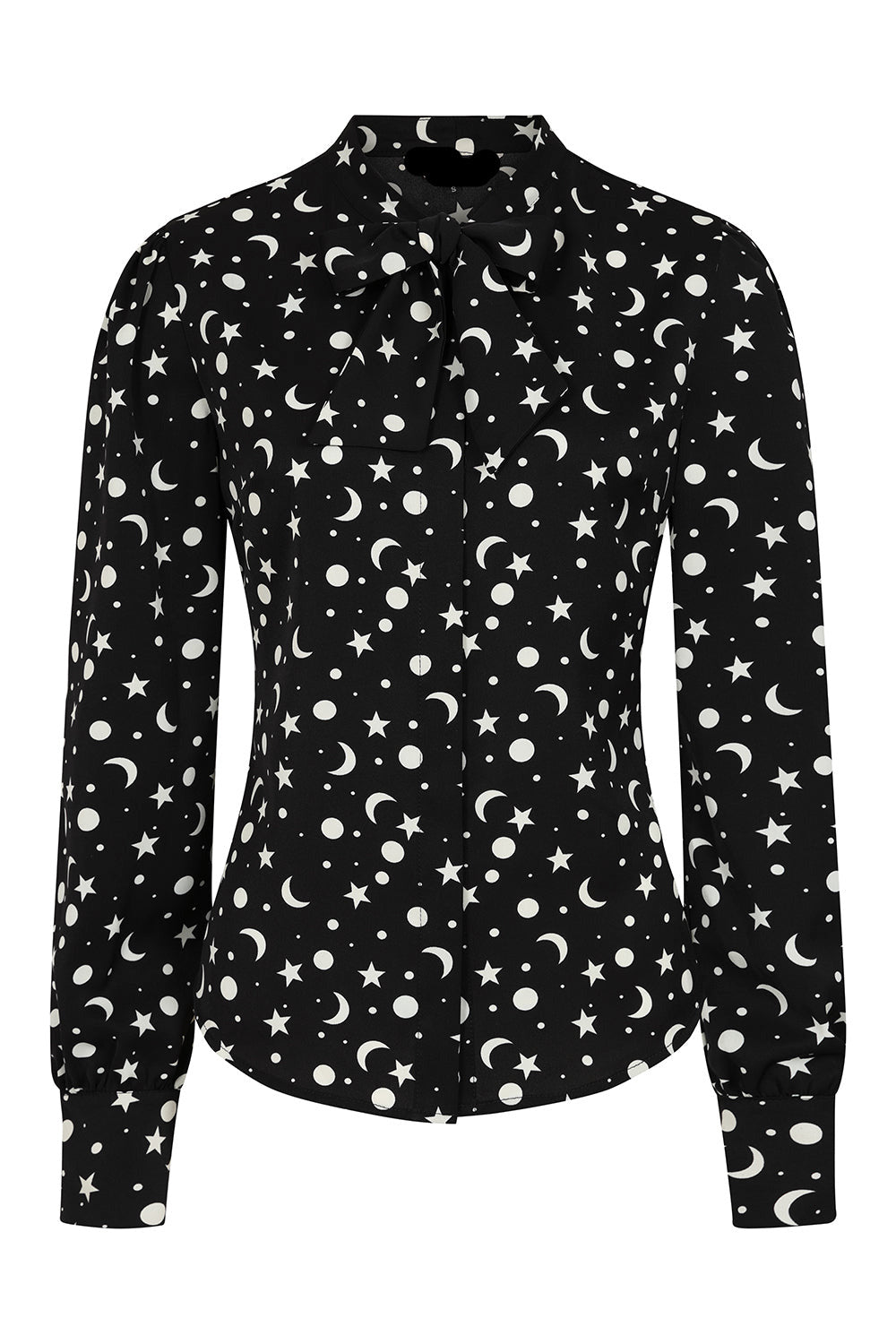 My Moon and Stars Tie Neck Top