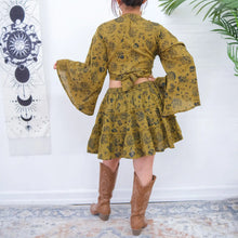 Load image into Gallery viewer, Mustard Mushroom Celestial Skort
