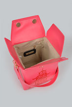 Load image into Gallery viewer, Hot Pink Chinese Take Out Box Purse
