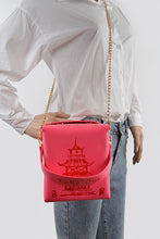 Load image into Gallery viewer, Hot Pink Chinese Take Out Box Purse
