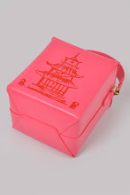 Load image into Gallery viewer, Hot Pink Chinese Take Out Box Purse
