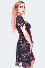 Load image into Gallery viewer, Night Meadow Skater Dress
