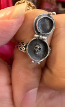 Load image into Gallery viewer, Pentacle Sterling Silver Poison Ring
