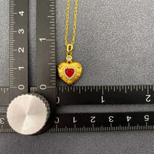 Load image into Gallery viewer, Delicate Filigree Heart Necklace
