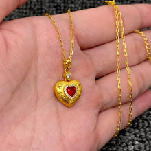 Load image into Gallery viewer, Delicate Filigree Heart Necklace
