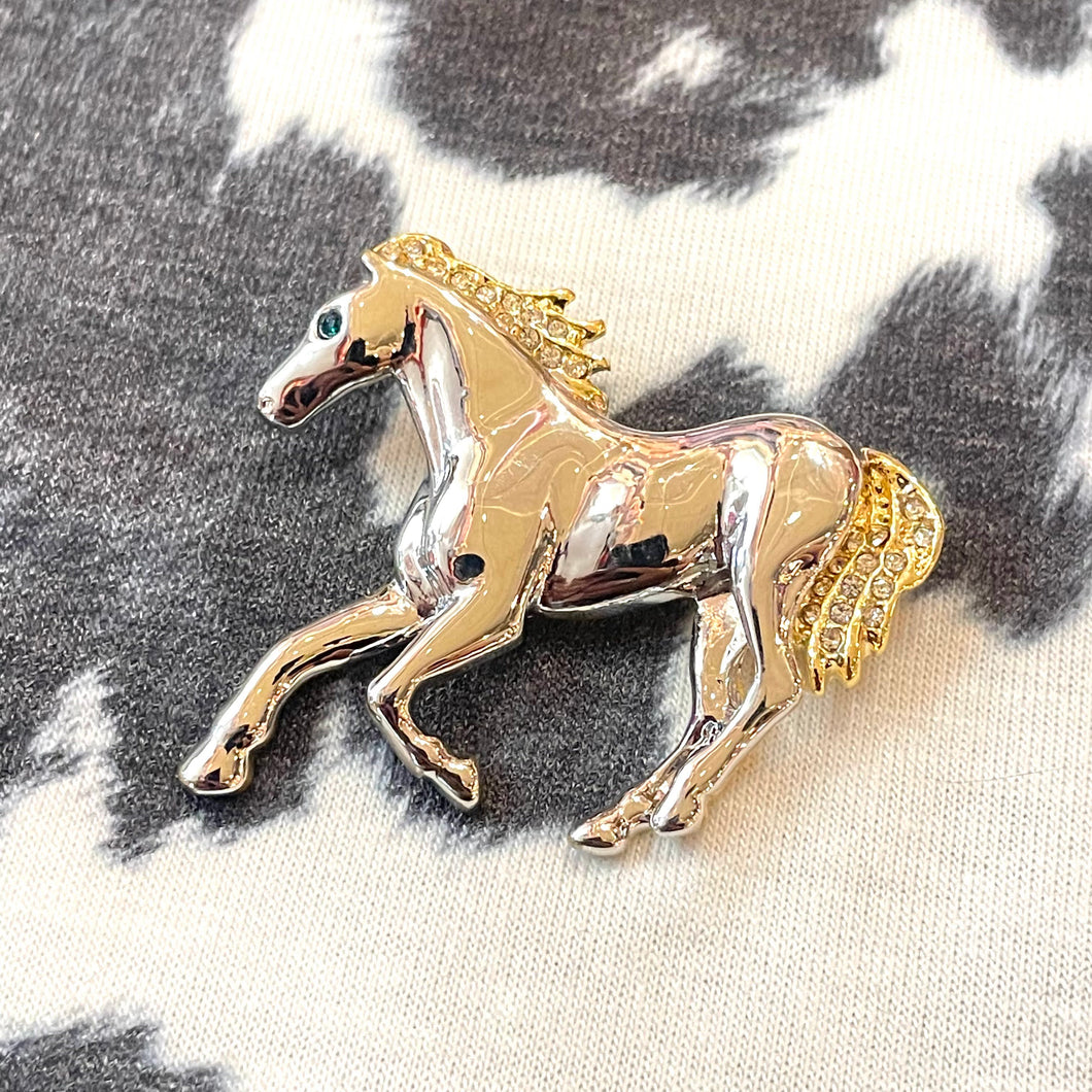 Wild Horse Brooch