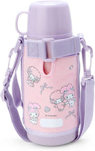 Load image into Gallery viewer, My Melody and My Sweet Piano Two Way Stainless Steel Water Bottle
