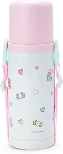 My Melody and My Sweet Piano Sweeties Stainless Steel Small Waterbottle