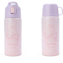 Load image into Gallery viewer, My Melody and My Sweet Piano Two Way Stainless Steel Water Bottle
