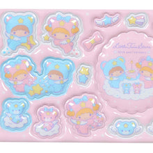 Load image into Gallery viewer, Little Twin Stars 50th Anniversary Starry Sky Puff Stickers
