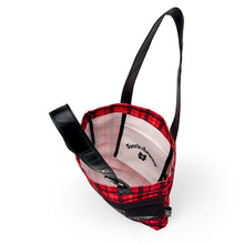 Load image into Gallery viewer, Sweet Rock N Check Hello Kitty and Friends Tote Bag
