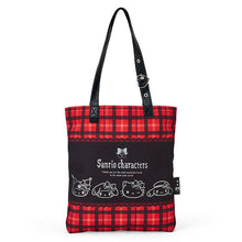Load image into Gallery viewer, Sweet Rock N Check Hello Kitty and Friends Tote Bag
