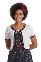 Load image into Gallery viewer, Sasha Scallop Bolero Cardigan- Available in 2 colors

