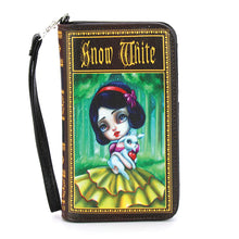 Load image into Gallery viewer, Snow White Book Wallet
