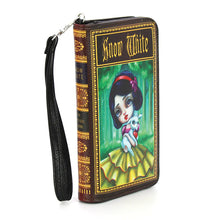 Load image into Gallery viewer, Snow White Book Wallet
