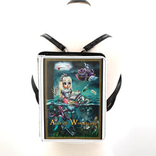 Load image into Gallery viewer, Teary Alice In Her Wonderland Book Backpack

