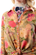 Rusted Floral Serenity Springs Top