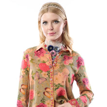Load image into Gallery viewer, Rusted Floral Serenity Springs Top
