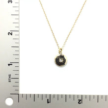 Load image into Gallery viewer, Rhinestone Stud Circle Locket Necklace
