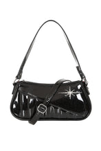 Load image into Gallery viewer, Black Starlit Shimmer Purse
