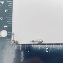 Load image into Gallery viewer, Bitsy Skull Dainty Sterling Silver Stud Earrings
