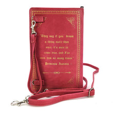 Load image into Gallery viewer, The Sleeping Beauty Rose Book Purse
