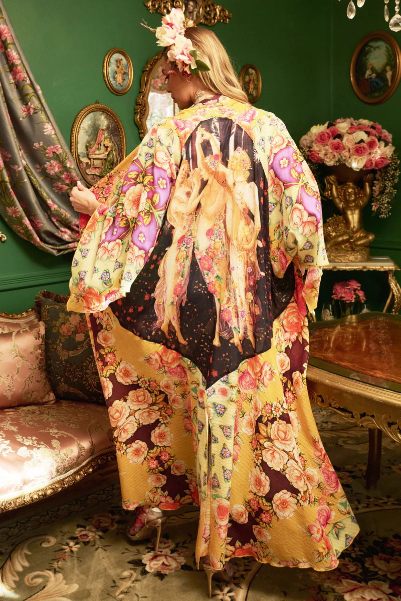 Golden Night Venera Kingdom Kimono – Pink House Boutique