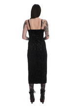Load image into Gallery viewer, Lamplighter Velvet Burnout Slip Dress
