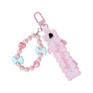 My Melody Smile Beaded and PVC Keyring