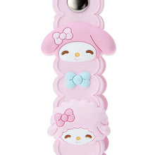 Load image into Gallery viewer, My Melody Smile Beaded and PVC Keyring
