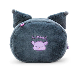 Kuromi Plush Face Mini Purse