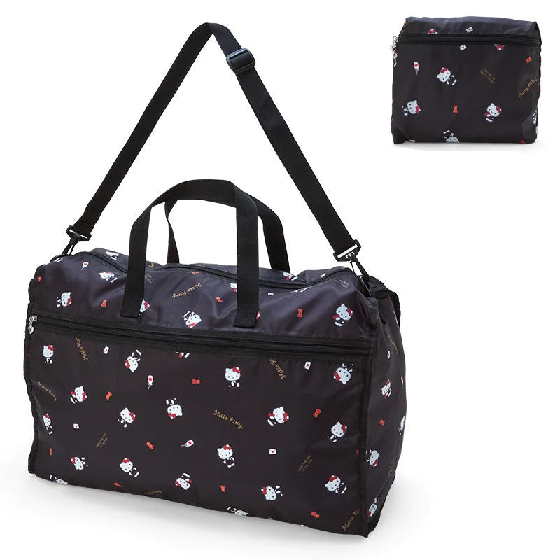 Hello Kitty All Over Print Foldable Boston Bag