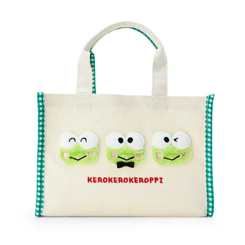 Keroppi Crafting Canvas Tote Bag