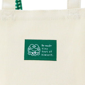 Keroppi Crafting Canvas Tote Bag