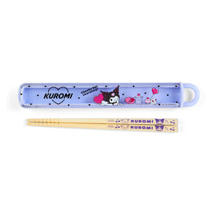 Kuromi Every Day Chopsticks and Case