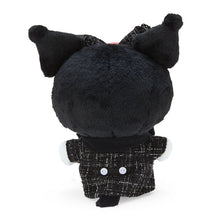 Load image into Gallery viewer, Kuromi Winter Tweed Outfit Plush
