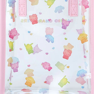 Hello Kitty and Friends Convertible Gummy Candy Clear Mini Purse