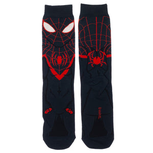 Miles Morales Spiderman Character Socks