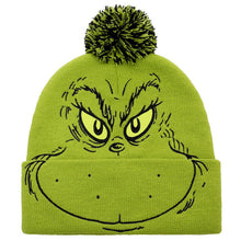 Load image into Gallery viewer, The Grinch Face Beanie Hat
