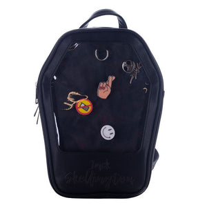 coffin mini backpack Nightmare Before Christmas Pin Display Coffin Mini Backpack