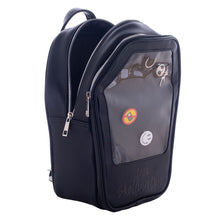 Load image into Gallery viewer, Nightmare Before Christmas Pin Display Coffin Mini Backpack
