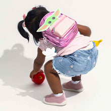 Load image into Gallery viewer, The Child Pink Metallic Micro Convertible Backpack Purse

