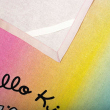 Load image into Gallery viewer, Rainbow Unicorn Hello Kitty Tea Towel
