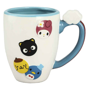 Hello Kitty and Friends Sculpted Ceramic Mug