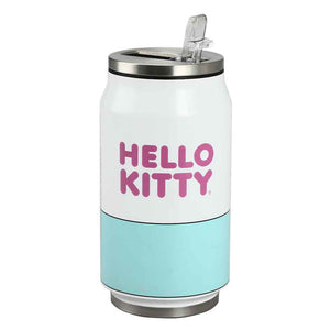 Hello Kitty Stainless Steel Soda Can Style Travel Water Bottle