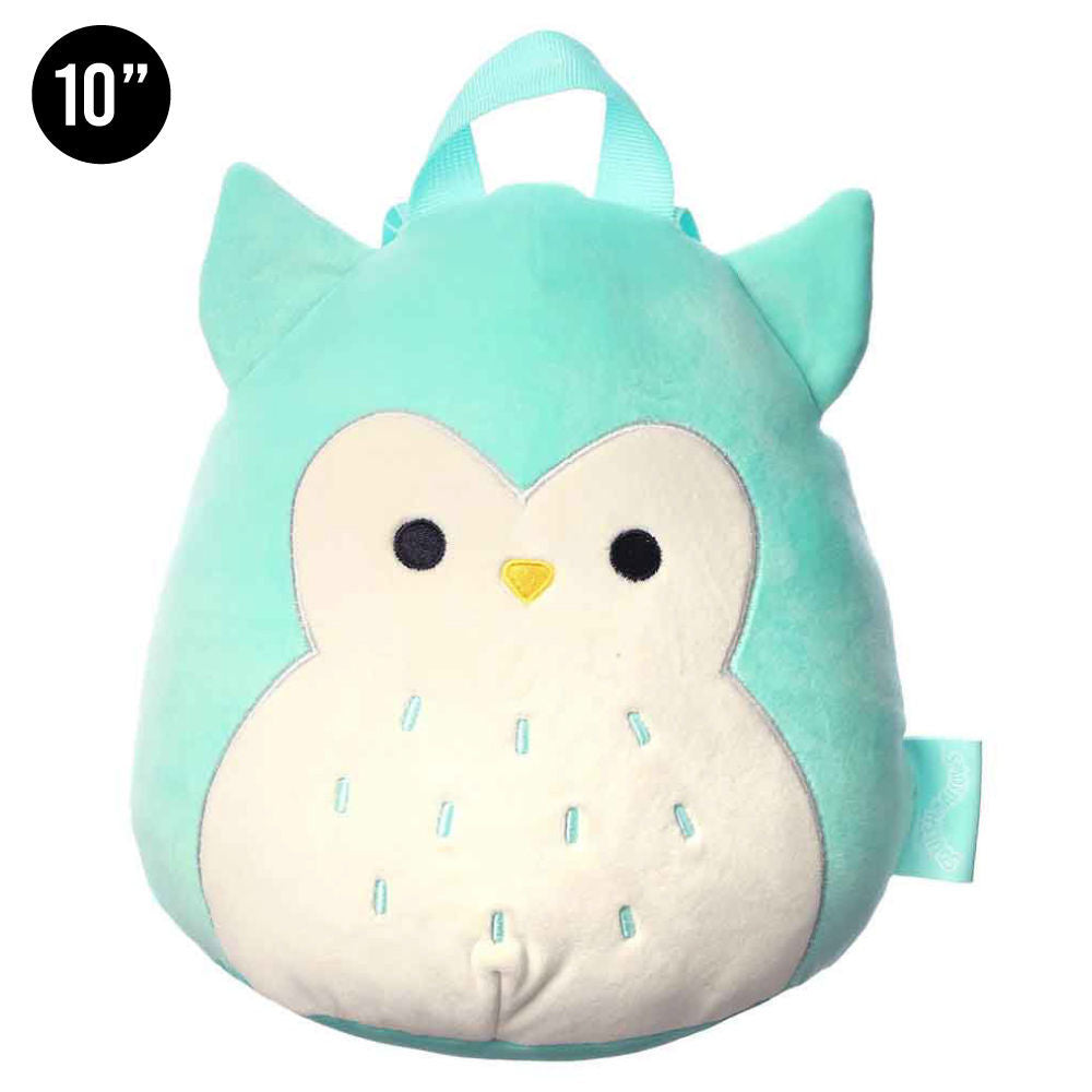 Winston the Owl Squishmallow Plush Mini Backpack