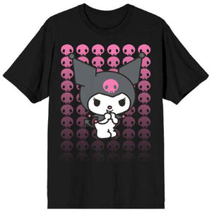 Kuromi Pink Skulls T-Shirt