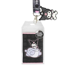 Load image into Gallery viewer, Kuromi Reversible Lanyard with Charm- Back in Stock!
