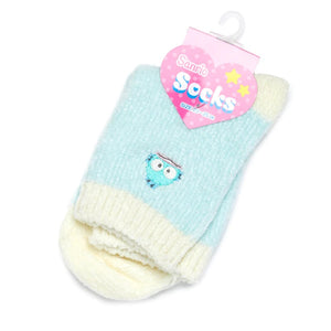 Hangyodon Embroidered Chenille Super Soft Socks