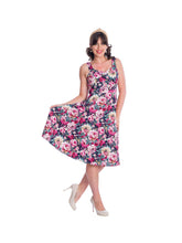 Load image into Gallery viewer, Rose and Ivory Floral Lady Dress
